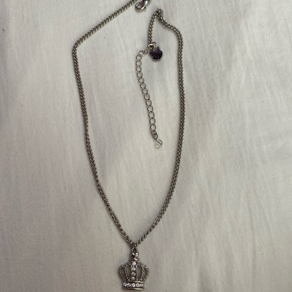 Vintage Silver Juicy Couture Necklace